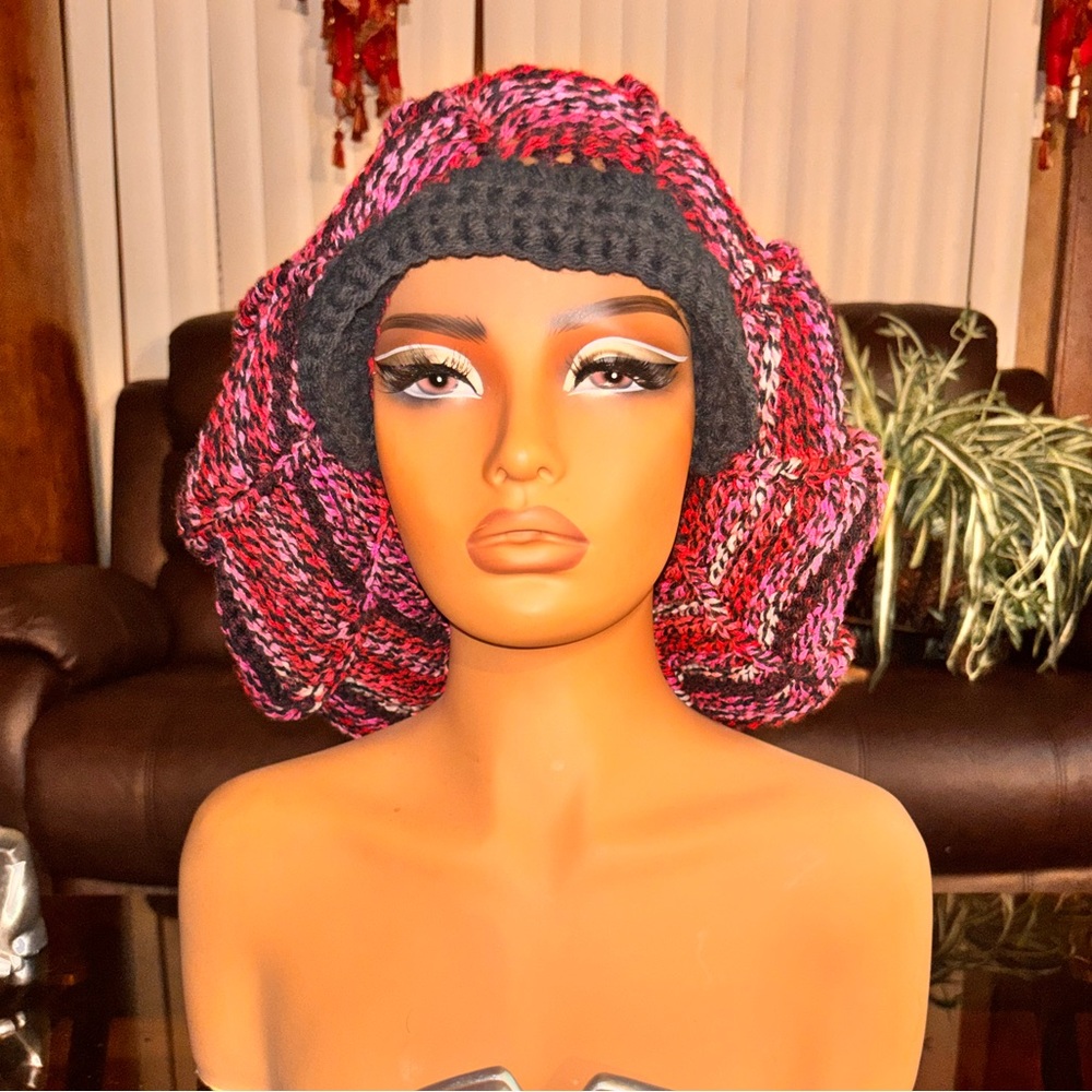 Strawberry Jam Crochet AppleJack Hat
